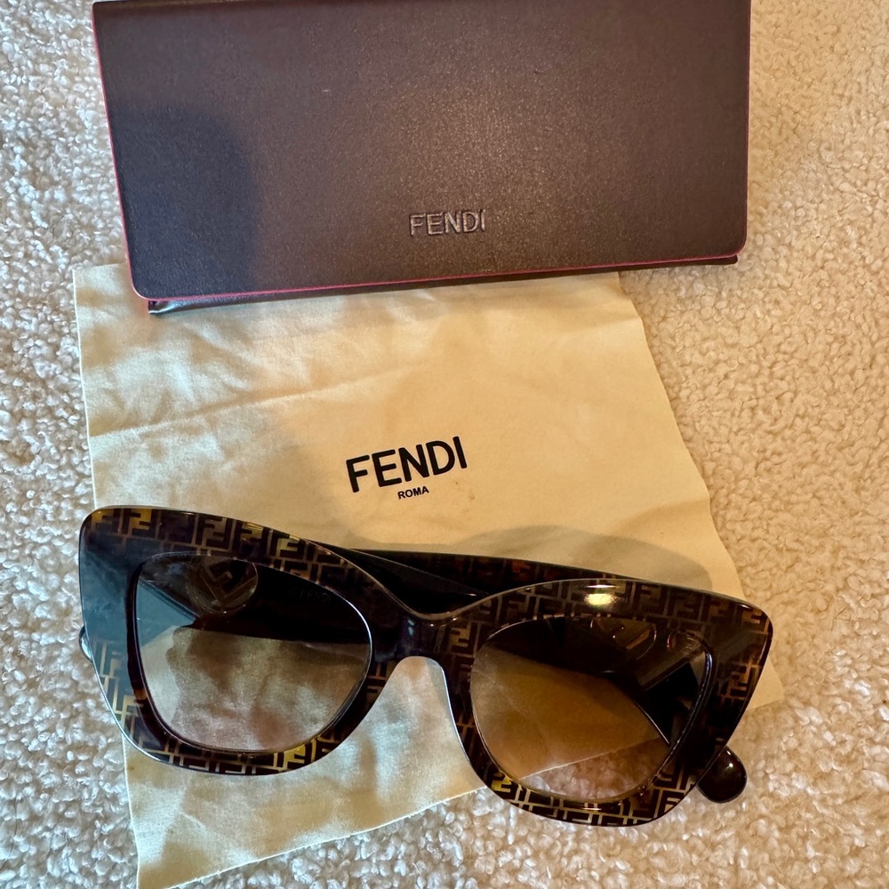 Fendi Women's Brown Sunglasses